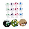 ORFOFE 40pcs Luminous Miniaturized Mushrooms Resin Decoration Pieces Night-Light Mushroom