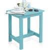 Y&M Outdoor Side Table, HIPS Adirondack Small Single Table, Waterproof