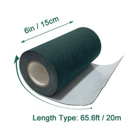 ARRYNTHEON Turf Tape Artificial Grass Tape Self Adhesive Turf Seam Tape for Artificial Turf, Tape for Connecting Fake Grass Carpet, Indoor Outdoor Lawn Mat Rug (6" x 65.6')