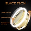 GURUN 8.5 Inch Tabletop LED Lighted Makeup Mirror with 10x