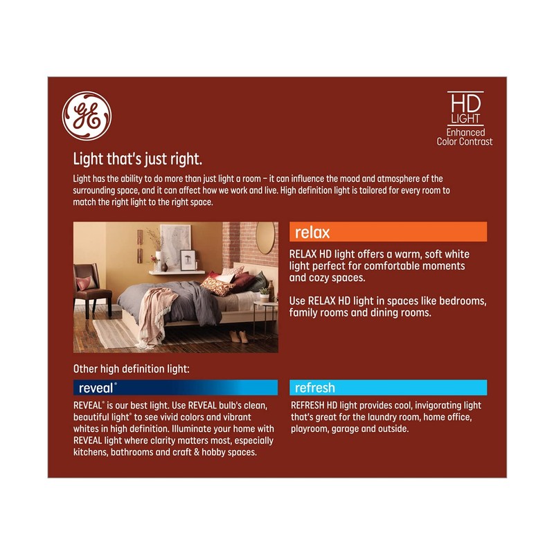 GE Relax 6-Pack 65 W Equivalent Dimmable Soft White Br30