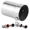 Exhaust Pipe Silencer General Motorcycle DB Killer Muffler Valve Stainless