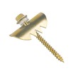 50PCS 2 Inch Fence Fastener Nails Galvanized Stainless Steel Fence