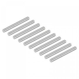 sourcing map 10 Pack M10 x 100mm Fully Threaded Rod 304 Stainless Steel Right Hand Threads Rod Bar Studs Clamps and U-Bolts