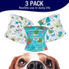 MICOOYO Belly Bands for Male Dogs, 3 Pack Reusable Dog