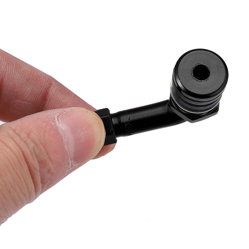 Motoforti 4pcs Metal 90 Degree Valve Stem Vacuum Tyre Valve