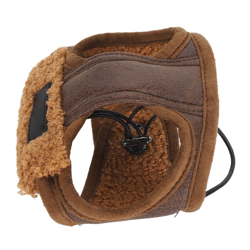 Dog Aviation Hat Soft Warm Adjustable Rope Retro Fashionable Pet