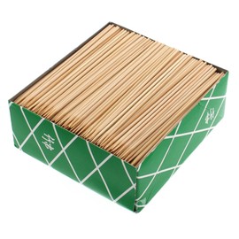 [Commercial Use] Round Bamboo Skewers, 5.9 inches (15 cm), 28.2 oz (800 g) Box (Approximately 1100 pcs)