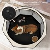 Dog Playpen for Small Dogs & Puppies, 50.39" Portable Indoor