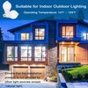 Motion Sensor Light Bulbs for Outdoor Indoor, 9W A19 Motion