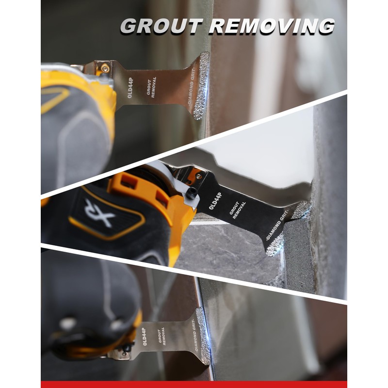 EZARC Diamond Oscillating Blade, Extra Long Reach Oscillating Multi Tool