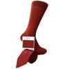 Triple M Plus Burnt Orange Solid Color Dress Socks