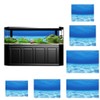 amleso Aquarium Wallpaper Fish Tank Backdrop Aquarium Poster Tank Sticker