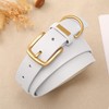 WHIPPY Women Leather Belt for Jeans Pants Dresses Ladies Fashion