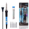 LDK Soldering Iron Kit Electric 60W 110V Adjustable Temperature Soldering