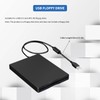 Gugxiom 3.5" USB Floppy Disk Reader, Portable External Floppy Disk