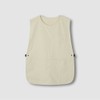 JAJU [JAJU/자주] Crispy Square Vest Apron_75_Beige