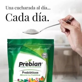 Prebian Prebiótios Para Probióticos Fibra Vegano Sin Azúcar