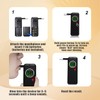 Ketone Testing Meter for Blood and Breath Analysis, Digital Display,