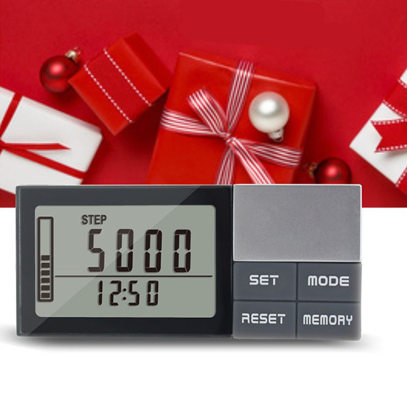 Pedometer Mini Simple Digital LCD Pedometer Portable Step Counter Walking