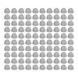 Pwshymi Pipe Ball Mesh Pipe Sieve Pack of 100 Reusable for Smoking