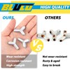 Blulu 3 Pcs Cup Hook Driver Y Shape Cup Hook
