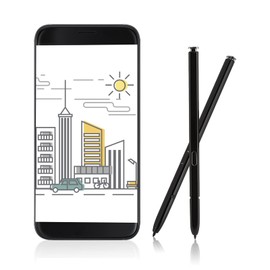 Annadue Touchscreen Stylus Pen for Galaxy Note 10, Stylus Pen Built-in Electromagnetic Fit for Galaxy Note 10, Black/White (Black)