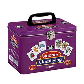 Super Duper Publications Set of 7 Webber Classifying Card Decks Educational Learning Resource for Children