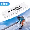 3 Pcs Snowboard Wax Plastic Scraper- Ski Wax Scraper- Ski