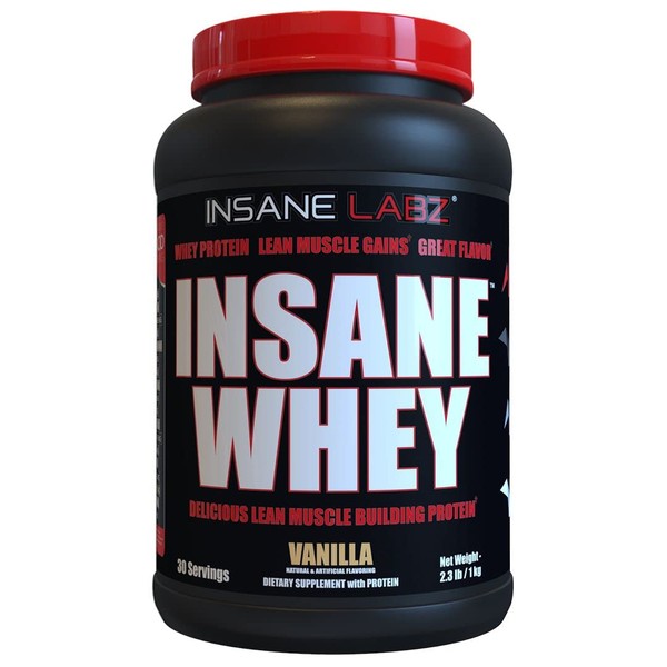 Insane Labz Insane Labz Insane Whey,100% Muscle Building Whey Protein,