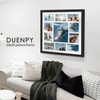 DUENPY 20x20 Collage Picture Frames Display One 8x10 Inch and