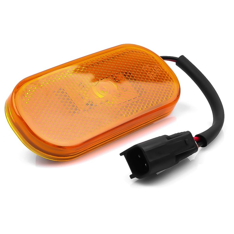 ROBUST Car Side Marker Light Lamp Lens Orange for Ford
