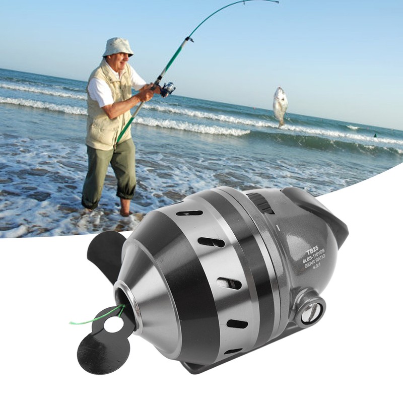 Fishing Reel Ultra Smooth Cast Fishing Reels Aluminum Alloy Round