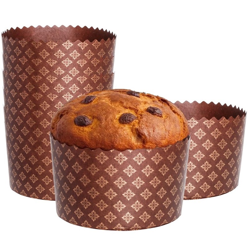 Paska Mold Kulich - Stampi per panettone in carta (12