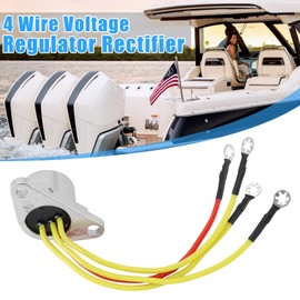 Dokili Voltage Regulator Rectifier Compatible with Johnson Evinrude Outboard 4.5hp-60hp 173692 581366 581778 582304 18-5709 9-17201