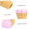 Ciieeo 1Pc Pink Ice Cream Mechanical Timer Reliable Countdown Timer