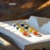 TANGZU Tang Sancai Noble Earbud Tips, Brass IEM Ear Plugs,