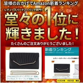 TIGLOSS Wedding Planner Supervised Tigros Party Bag, Wedding Bag, Large, 3-Way, Made in Japan, Elegant, Formal Bag, Clutch Bag, Black