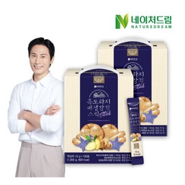 Nature Dream Black Bellflower Pear Ginger Green Sticks 100 packs 2 boxes / 네이처드림 흑도라지 배 생강 청 스틱 100포 2박스