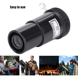 POFET Astronomical Telescope Eyepiece Barlow Lens Professional Premium 3x Magnification Barlow Eyepiece with M42x0.75mm Thread for 24.5mm Astronomical Telescope
