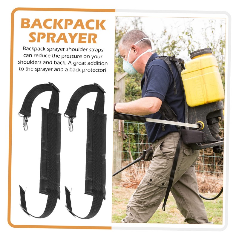 Outanaya 1 Pair Backpack Sprayer Straps Replacement Padded for Garden
