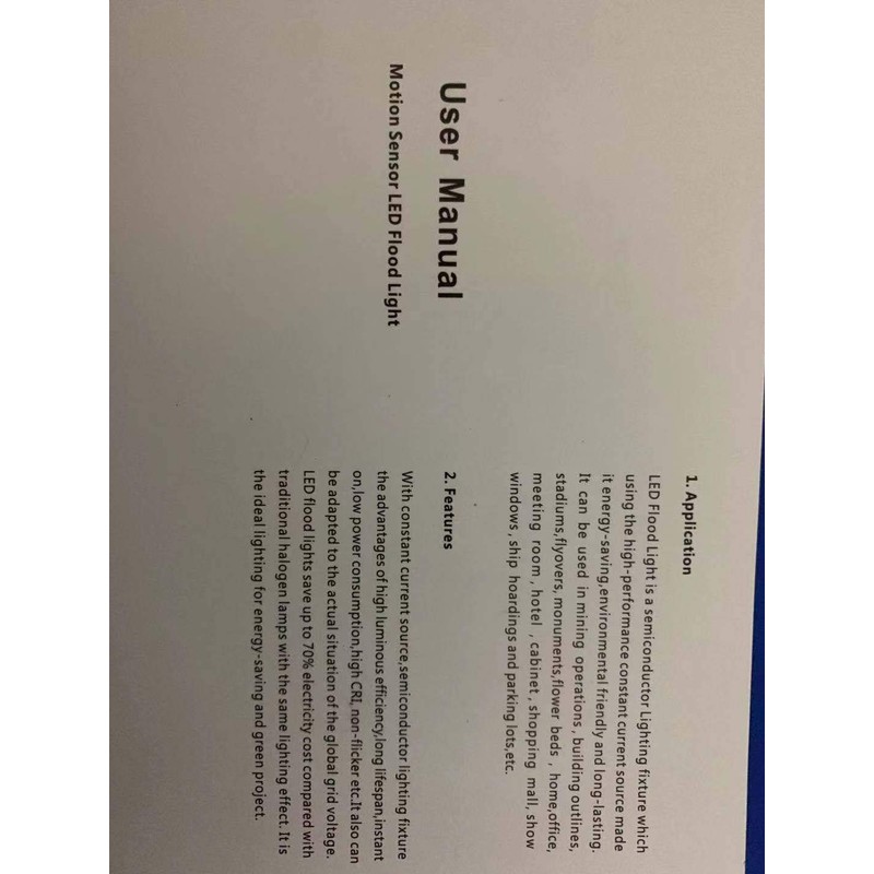 Z Motion Sensor Flood Lights Outdoor,10W Induction LED Lamp, IP65