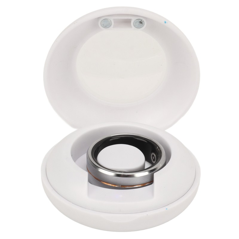 Smart Ring Silver Waterproof Remote Control Shooting Smart Health Tracker