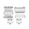 RC Chassis Armors Set, Stainless Steel Armor Plate RC Chassis