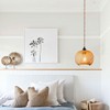 EcoGehen Vintage Pendant Lamp with Plug - Boho Lamp Pendant