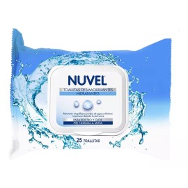 Nuvel Toallitas Desmaquillantes Facial Nuvel 25 Pz 3 Pack