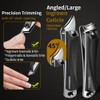 EBEWANLI Nail Clippers Set, Ultra Sharp Nail Clippers for Men,