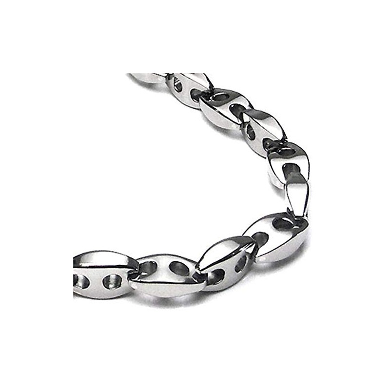 Titanium Men's 10MM Link Necklace Chain 20"