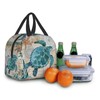 Hulnulnu Turtle Insulated Lunch Bag Reusable Lunch Box Portable Cooler