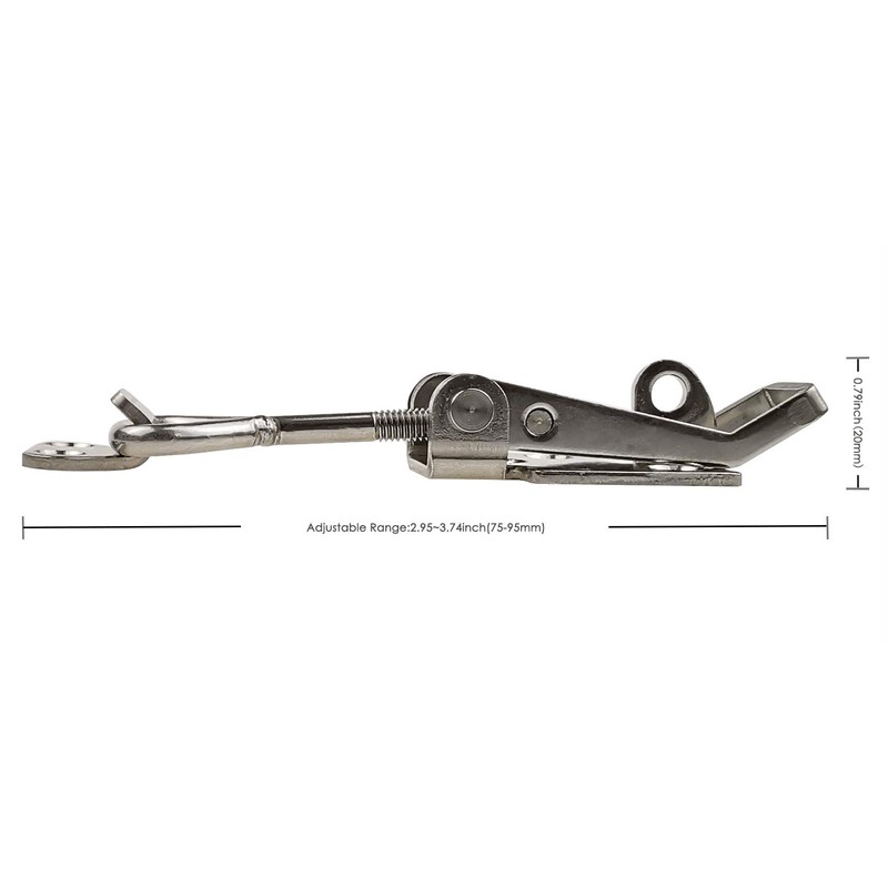 Adjustable Latch Buckle Cabinet Boxes Lever Handle Toggle Catch Latch